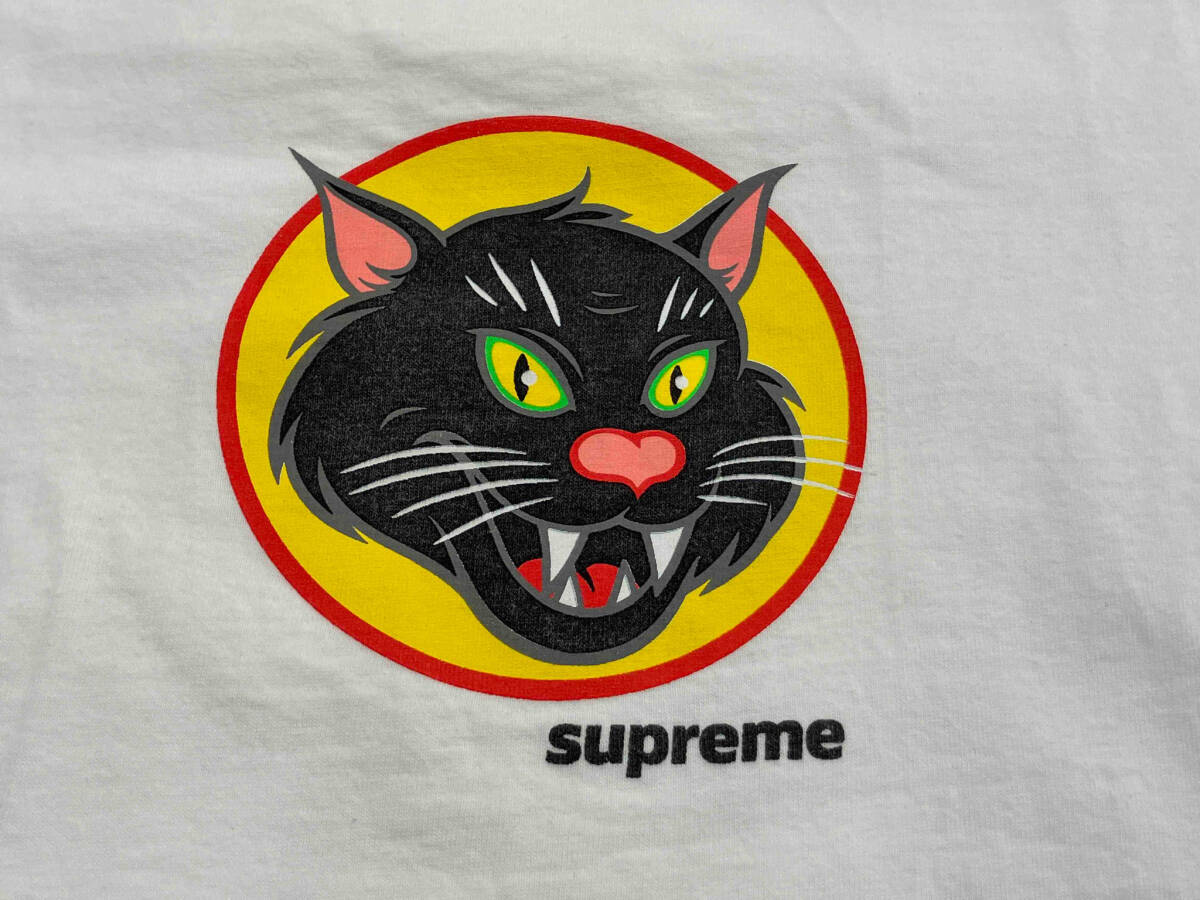 Supreme/Black Cat Tee/シュプリーム/半袖Tシャツ/ブラックキャット/黒猫/ホワイト/Sサイズ/夏_画像6