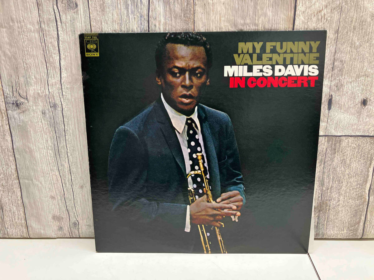 【LP盤】 MILES DAVIS/マイルス・デヴィス MY FUNNY VALENTINE/マイ・ファニー・バレンタイン 25AP760の画像1