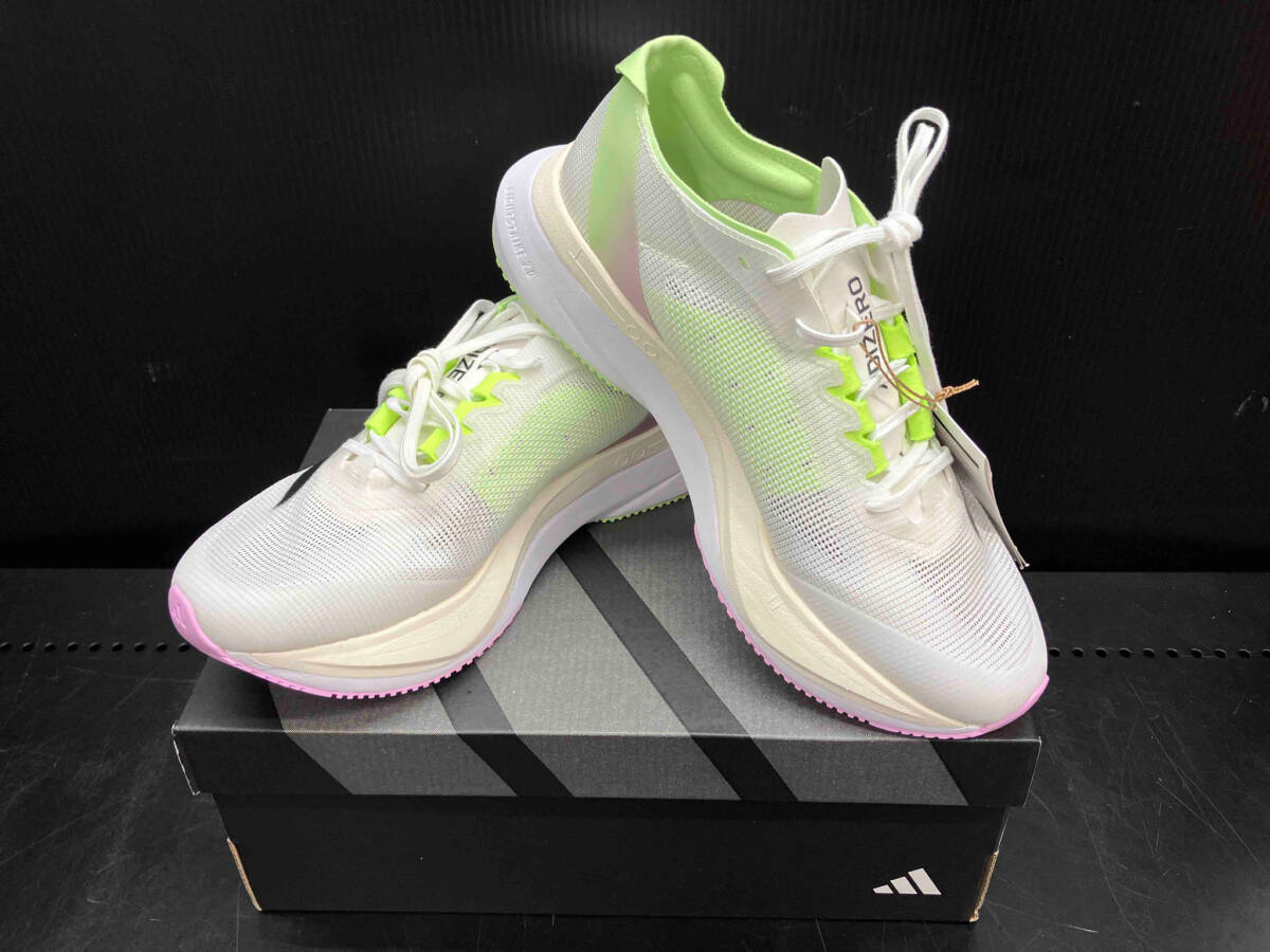 最安値に挑戦! M 12 BOSTON ADIZERO adidas 24.5cm】 【未使用品 IG3321 シューズ ジョギング ランニング アディゼロ アディダス 24.5cm