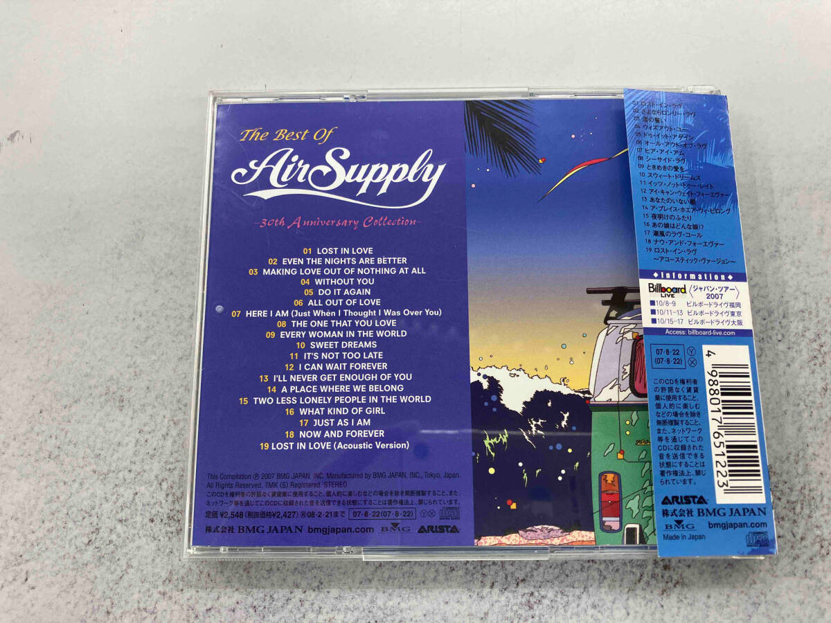 エア・サプライ CD ザ・ベスト・オブ・エア・サプライ~30thアニバーサリー・パーフェクト・コレクションの画像2