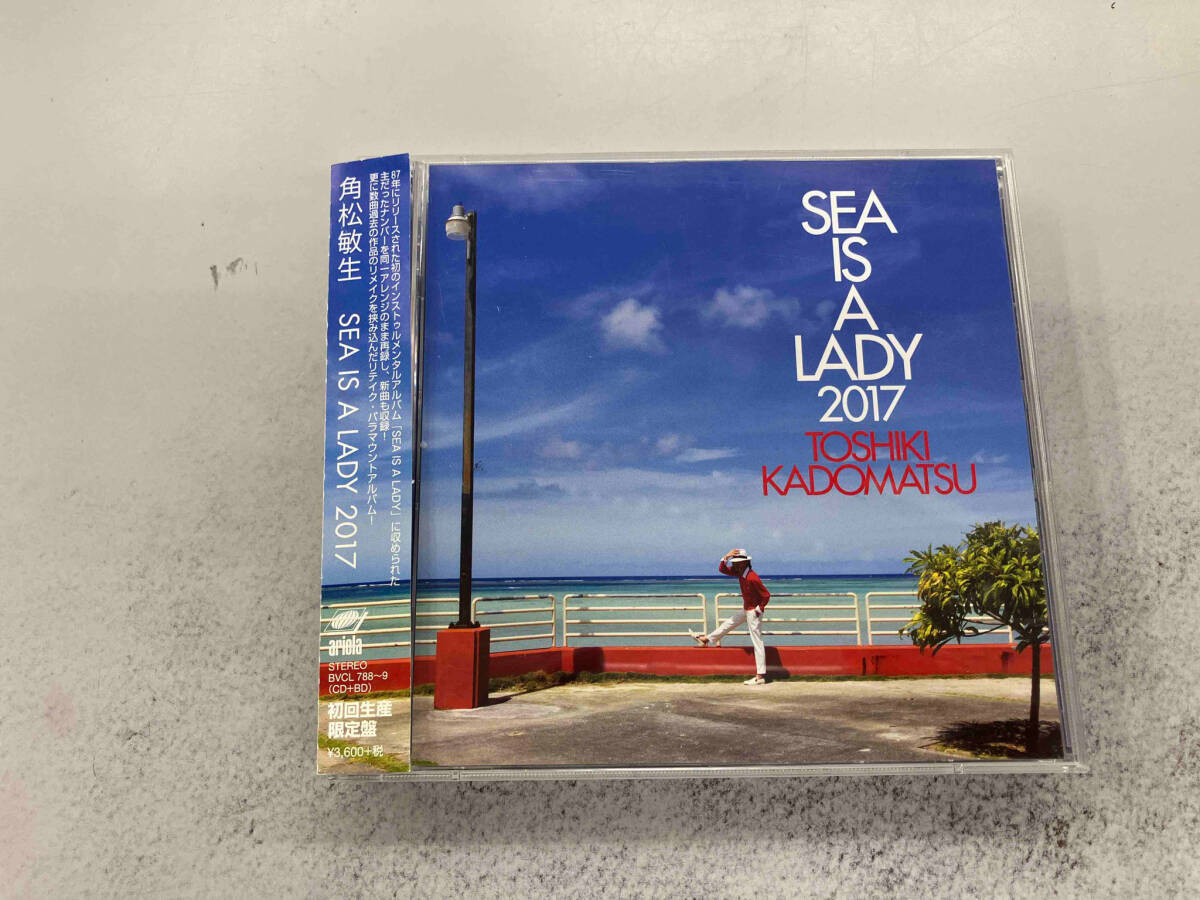  Kadomatsu Toshiki CD SEA IS A LADY 2017( первый раз производство ограничение запись )(Blu-ray Disc есть )