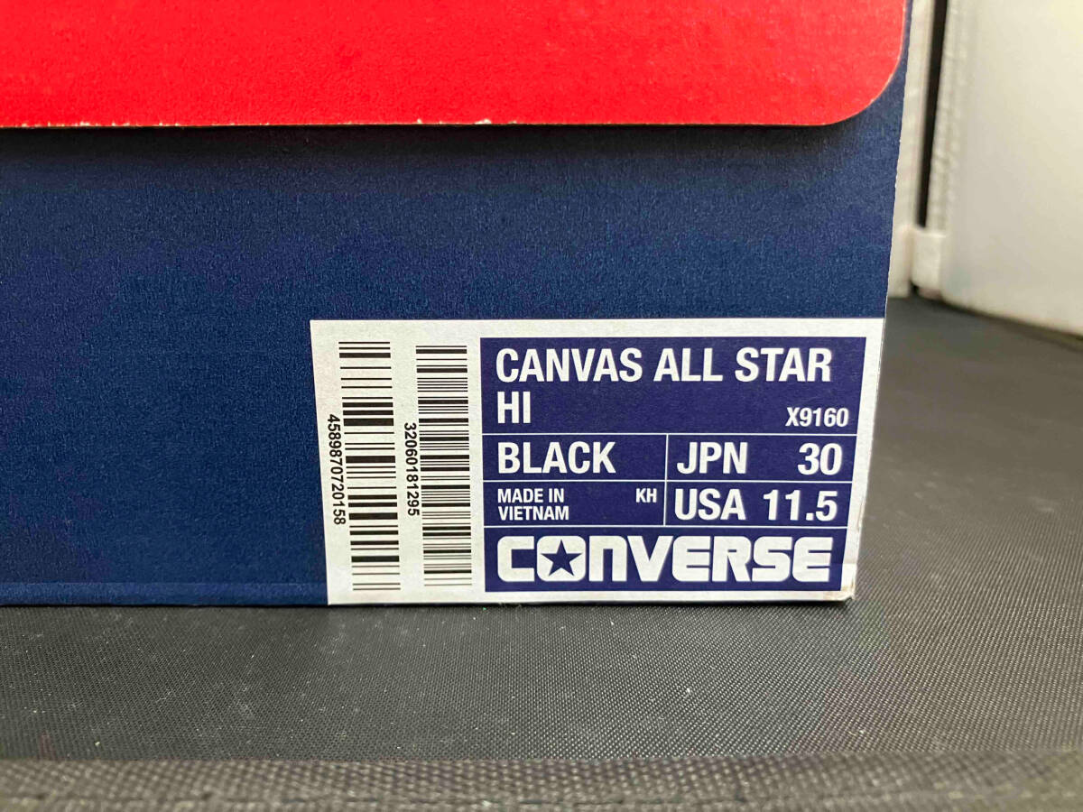 CONVERSE ALL STAR HI 黒 スニーカー　箱有り_画像9