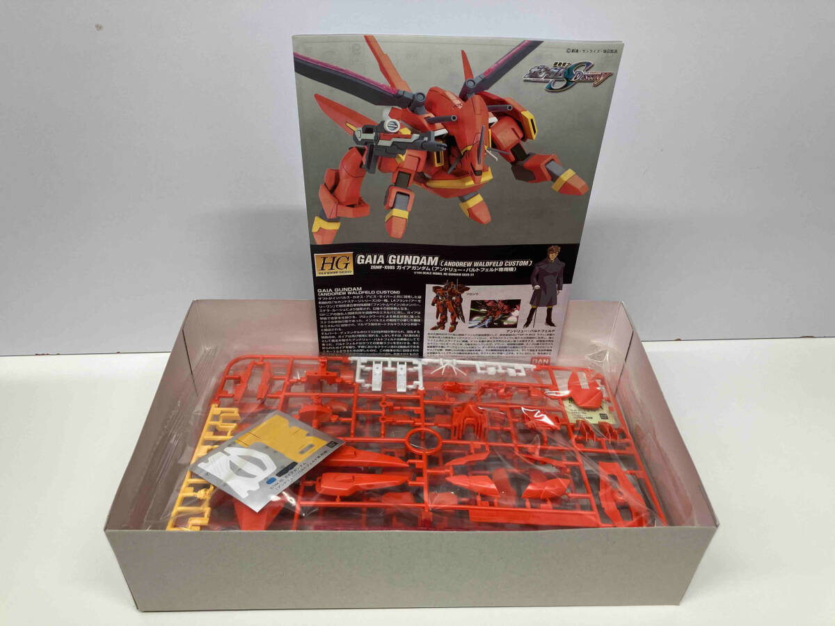 未使用品 プラモデル バンダイ 1/144 ガイアガンダム アンドリュー・バルトフェルド専用機 HG 「機動戦士ガンダムSEED DESTINY」_画像5