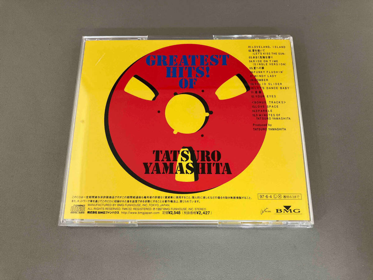 山下達郎 CD GREATEST HITS! OF TATSURO YAMASHITA_画像2