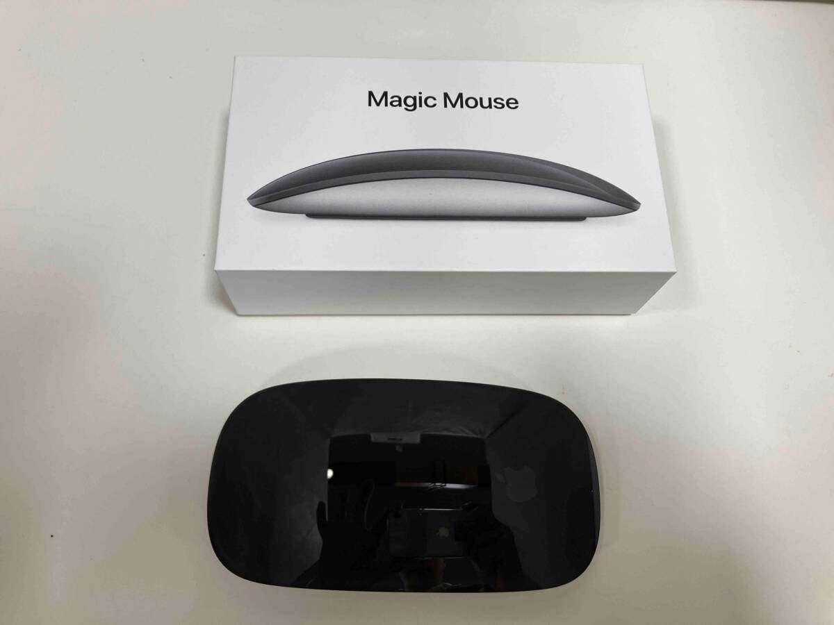 Apple アップル Mac マック Magic Mouse マジックマウス ブラック MMMQ3J/A A1657_画像1