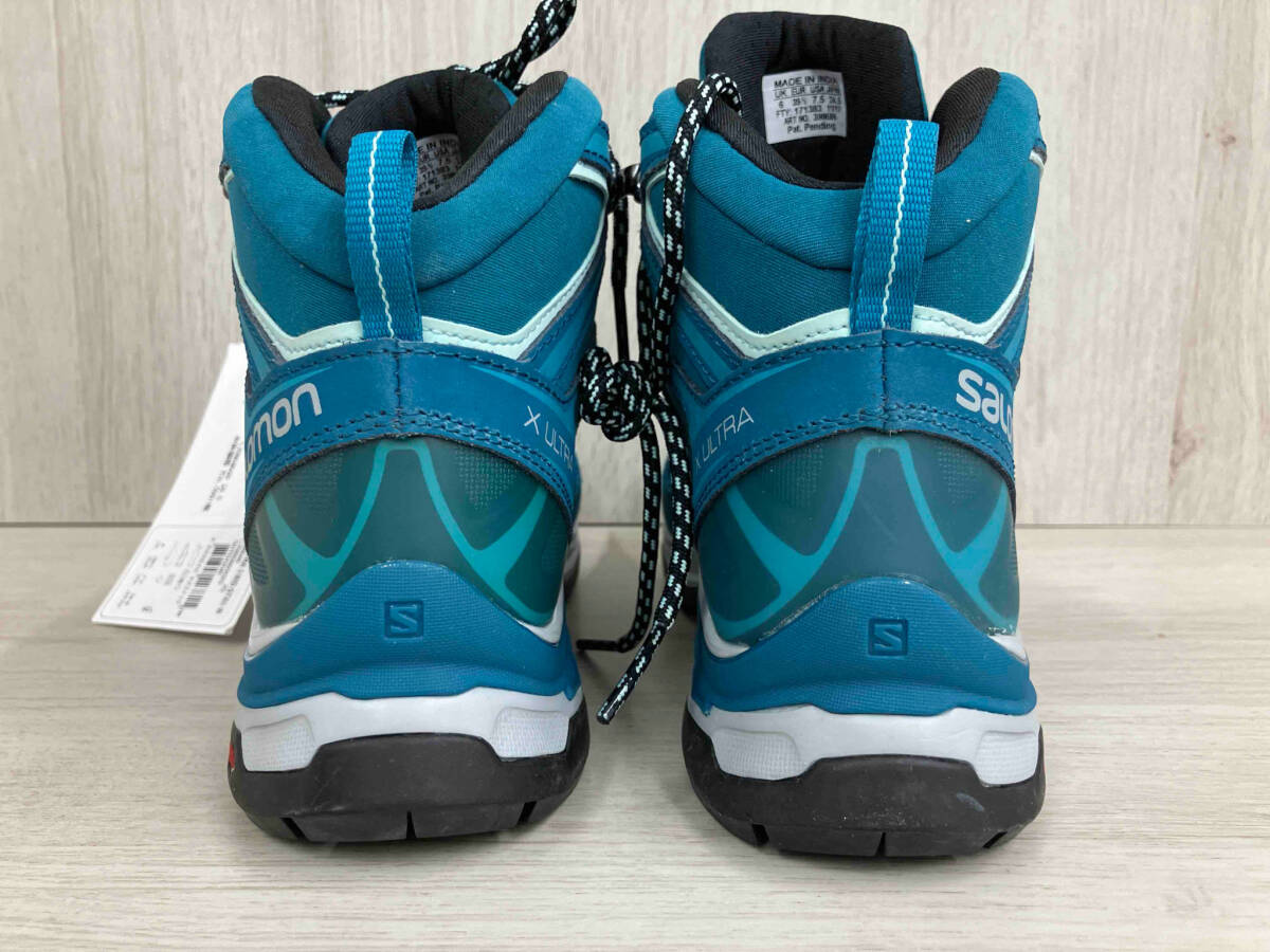 SALOMON トレッキングブーツ X ULTRA 3 MID GTX エメラルドグリーン 24.5cm_画像4