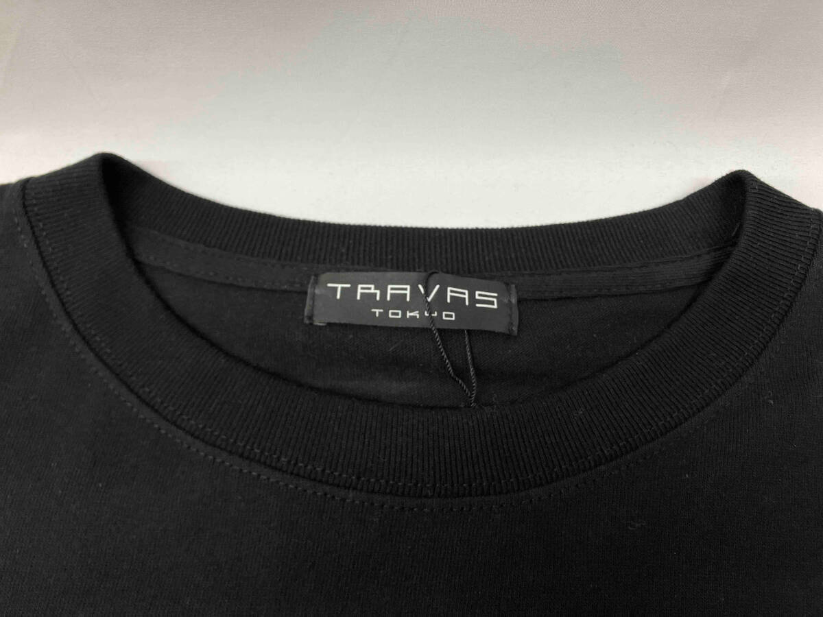 TRAVAS TOKYO トラバストーキョー　Tシャツ/ロンT 半袖　くま　ブラック　タグ付き　サイズFREE_画像5
