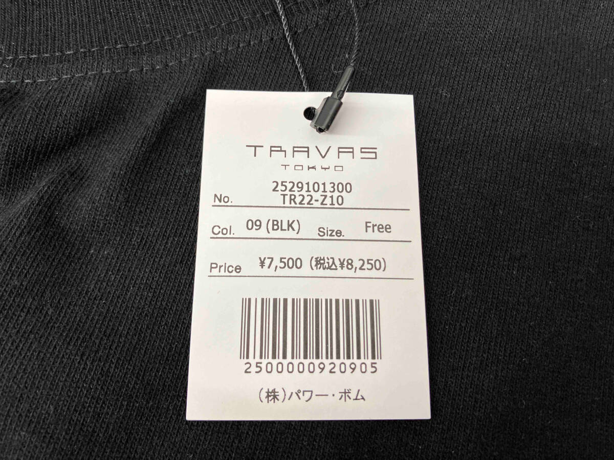 TRAVAS TOKYO トラバストーキョー　Tシャツ/ロンT 半袖　くま　ブラック　タグ付き　サイズFREE_画像6