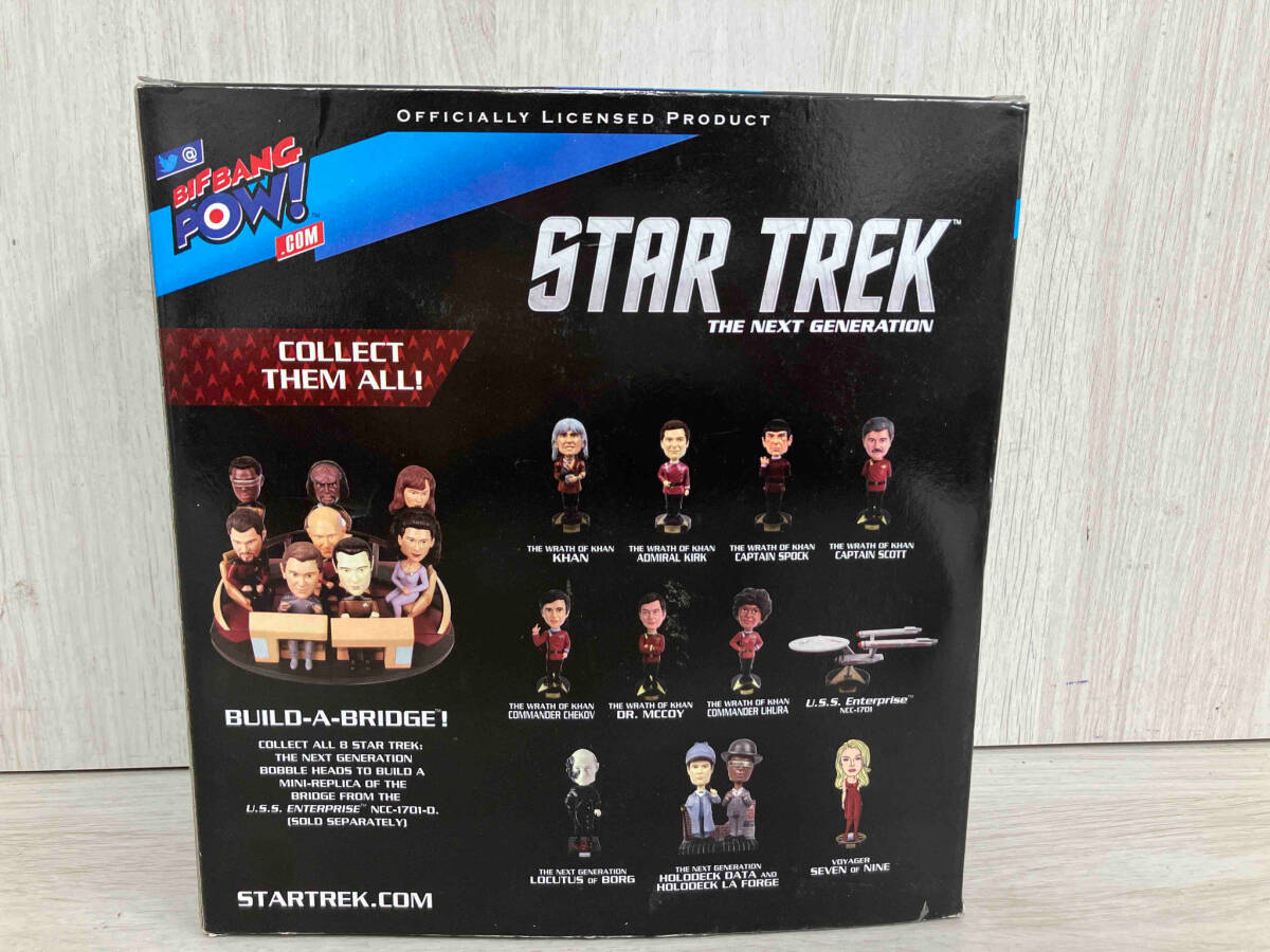  текущее состояние товар Star Trek HOLO DECK DATA and LA FORGE Bob ru head 