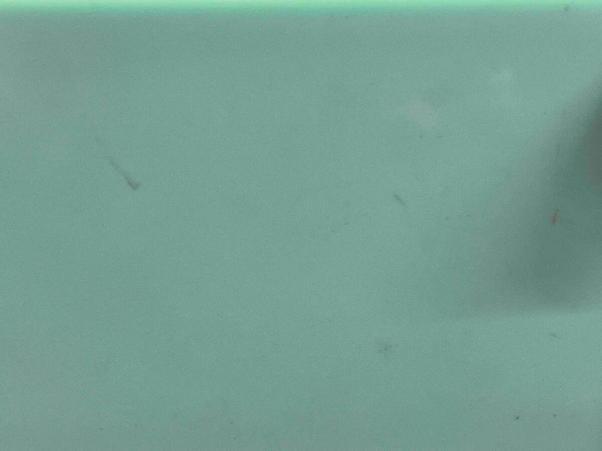 ジャンク ANGEL POCKET ミニチュア置き時計 水色 グリーン ミニフィギュア付きの画像8