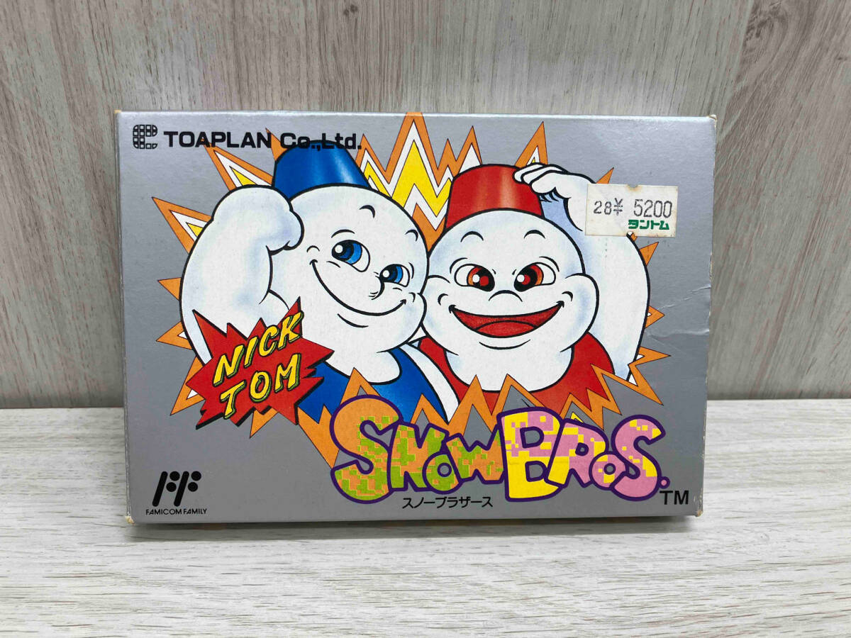 31818円 スノーブラザース SNOW BROS ファミコン ファミリー 31818円 スノーブラザース SNOW BROS ファミコン ファミリー