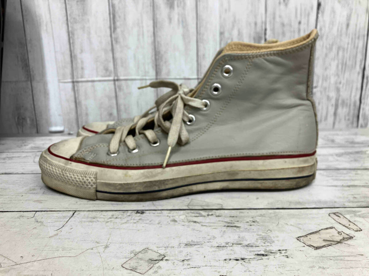 80's converse chuck taylor all star レザー US8 26.5cm コンバース オールスター USA製 made in usaの画像6