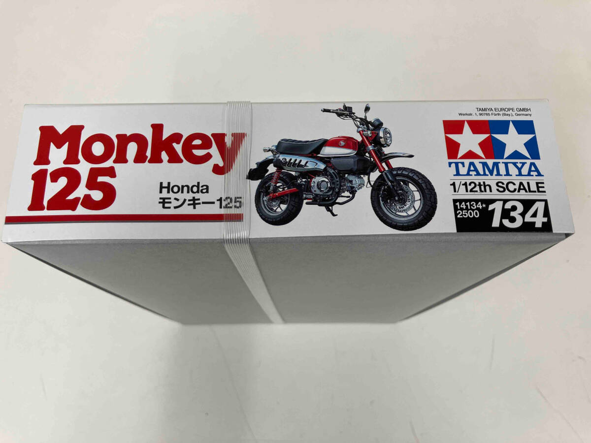 【未開封品】プラモデル タミヤ Honda モンキー125 1/12 オートバイシリーズ No.134 ディスプレイモデル_画像2