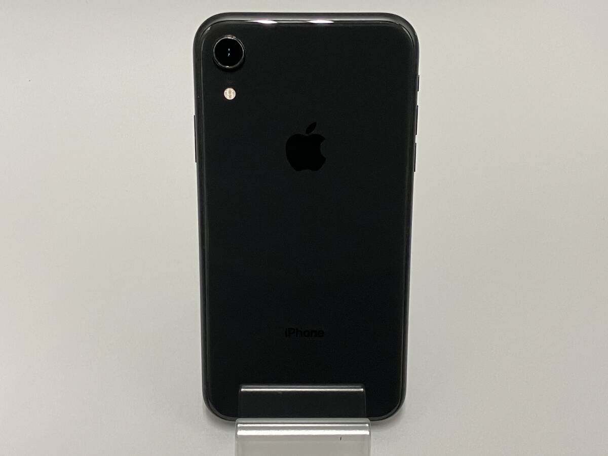 【1円スタート】MT002J/A iPhone XR 64GB ブラック docomoの画像2