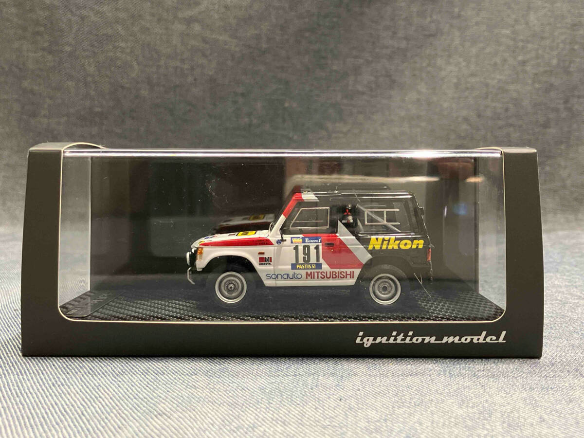 TK.company IG model 0058 1/43 model Mitsubishi Pajero #191 TK.company IG model 0058 1/43 model Mitsubishi Pajero #191