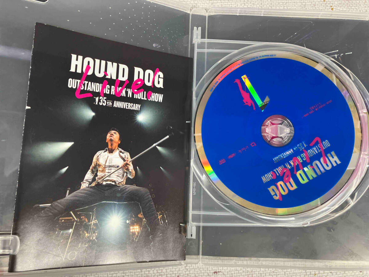 ジャンク 【1円スタート】「HOUND DOG 35th Anniversary Outstanding Rock'N'Roll Show」ハウンドドッグ アニバーサリーの画像3