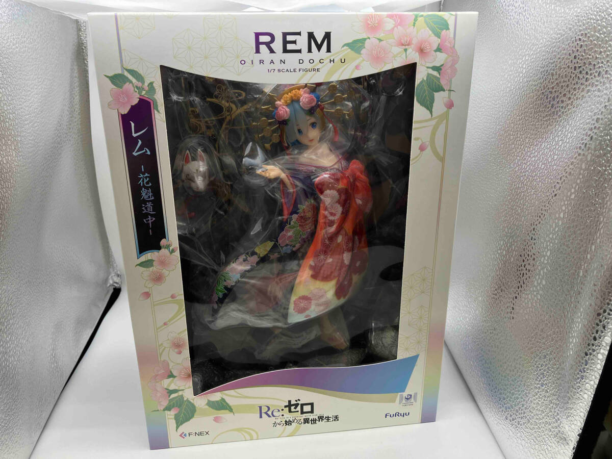 格安SALEスタート! (特典付き)フリュー レム Re:ゼロから始める異世界生活 F:NEX限定 1/7 -花魁道中- その他