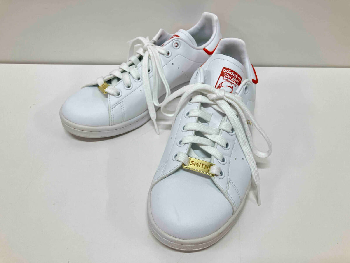 adidas アディダス GW0488 STAN SMITH スニーカー レディース 23.5cm ホワイト_画像1