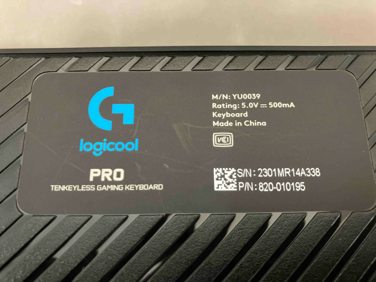 Logicool PROゲーミングキーボード G-PKB-002LND (08-10-15)_画像4
