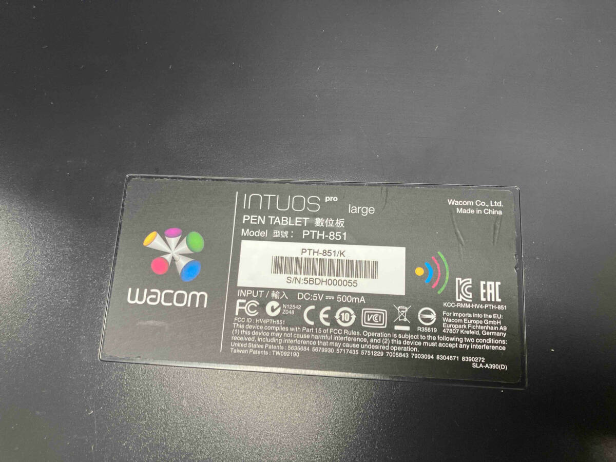 WACOM PTH-851/K1 Intuos Pro Large PTH-851/K1 pen tablet wa com pen tab