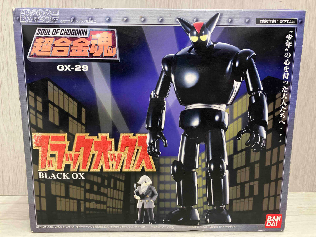  Bandai Chogokin душа GX-29 черный oksBLACK OX