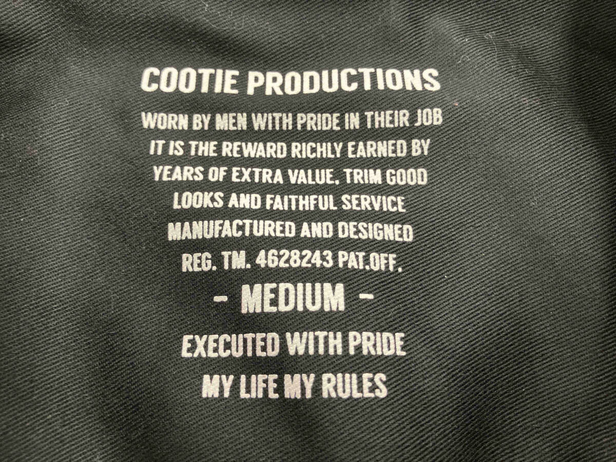 COOTIE × dickies CPO Jacket クーティー ディッキーズ CTE-20A204D ブラック サイズM ジャケット_画像3