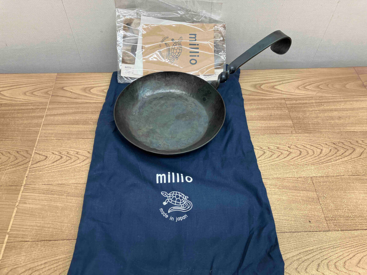 millio 71 フライパン アウトドア 安隨製作所 ミリオ キャンプ バーベキュー_画像1