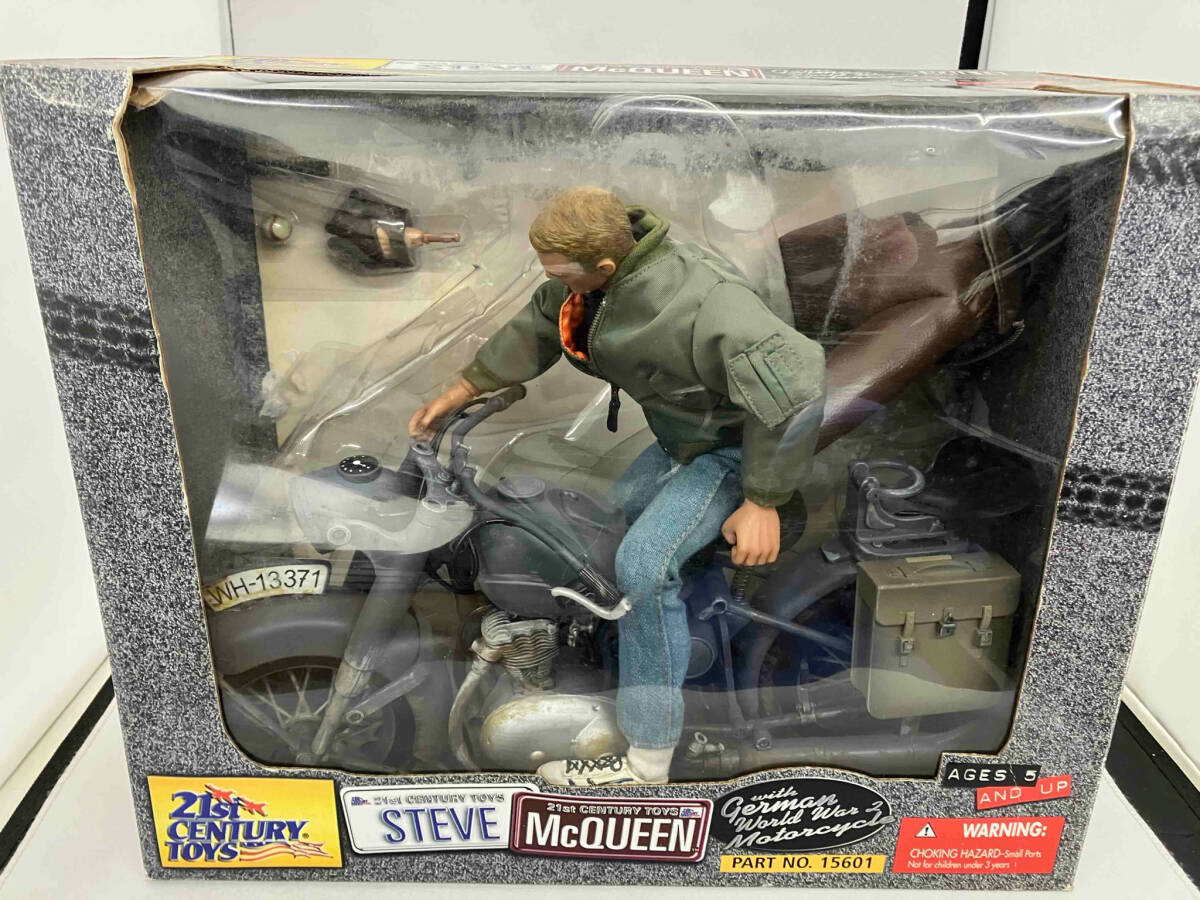 開封品　箱痛み有り　21st CENTURY TOYS STEVE McQUEEN PART NO. 15601_画像2