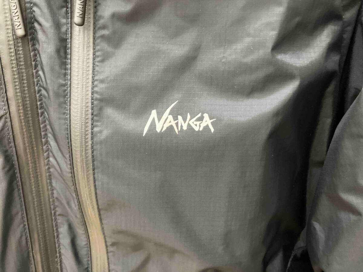 NANGA ナンガ メンズ ダウンジャケット Mサイズ ブラック アウトドア 日本製の画像9