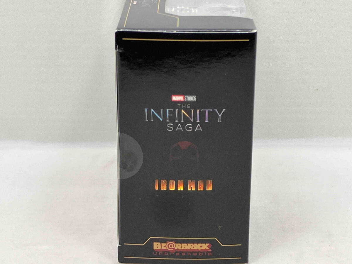 未開封品 HAPPYくじ BE@RBRICK ベアブリック アイアンマン E賞 INFINITY SAGAの画像5