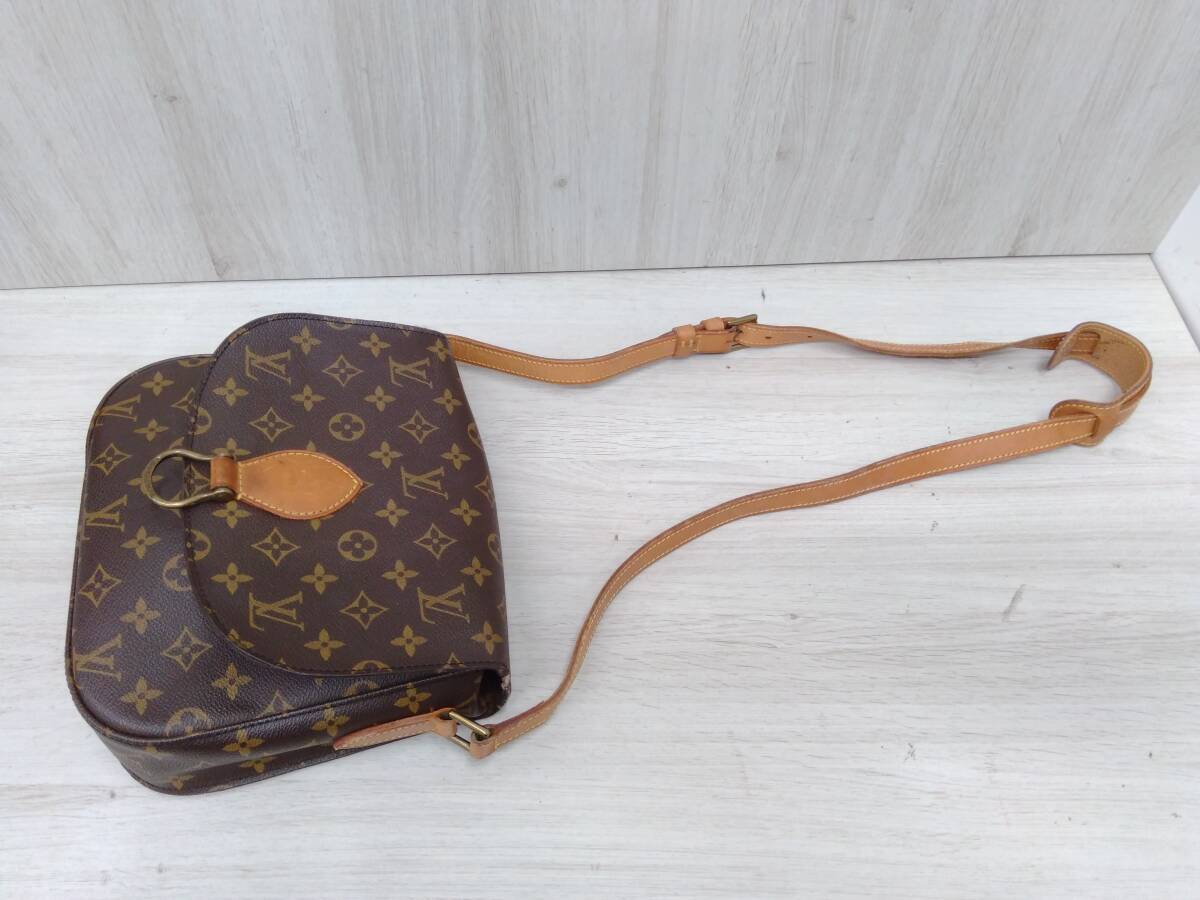 ルイヴィトン　LOUIS VUITTON／モノグラム ／サンクルーGM　ショルダーバッグ　M51242　鑑定書付_画像5