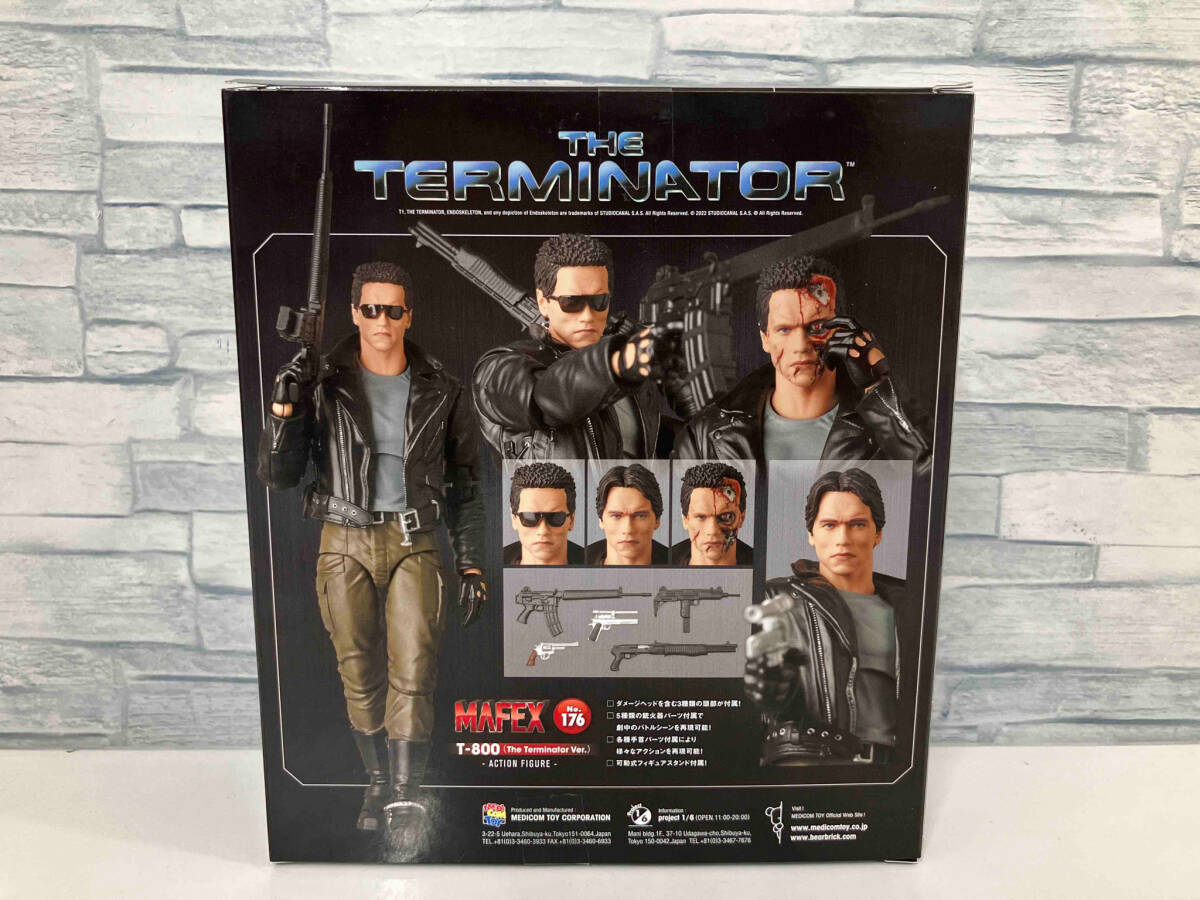  фигурка meti com * игрушка T-800(The Terminator Ver.) MAFEX No.176 Terminator 
