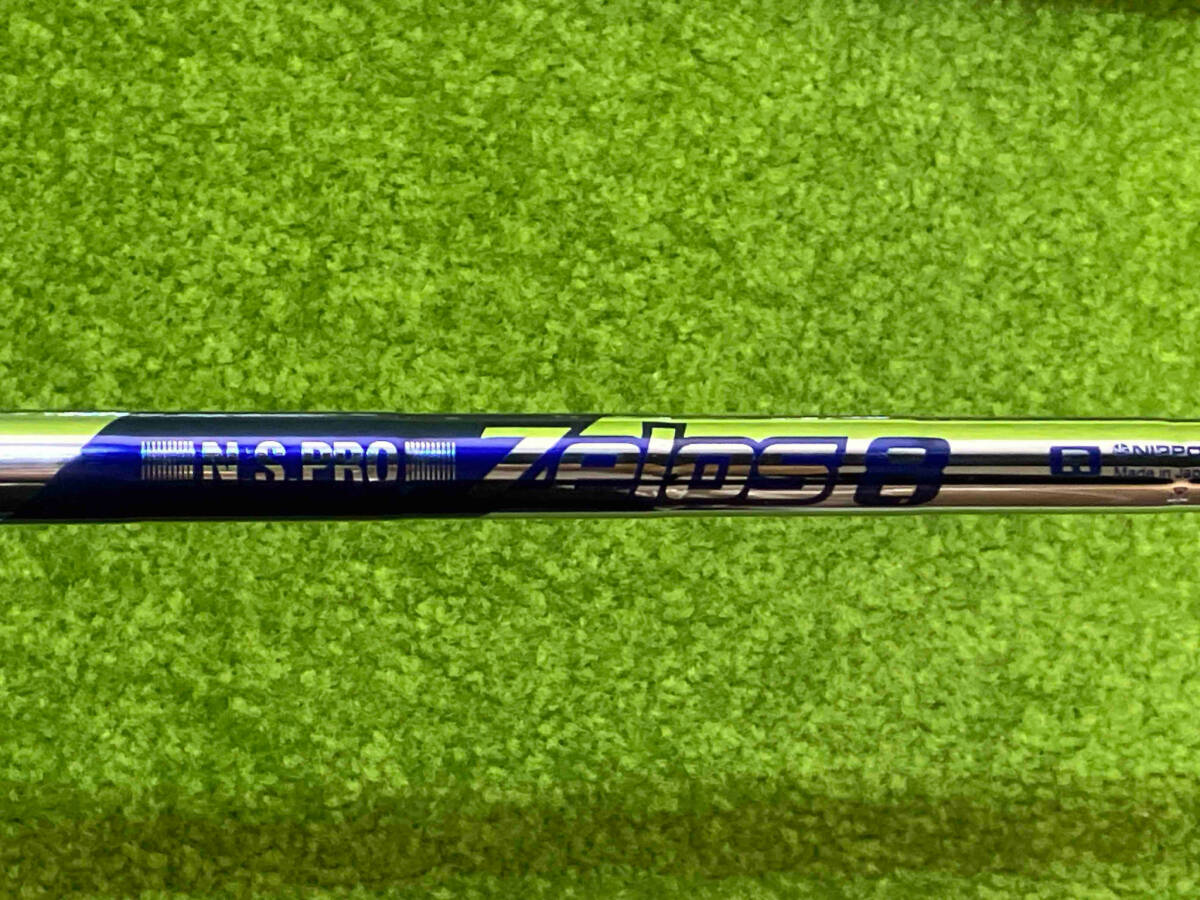 BRIDGESTONE JGR HYBRID FORGED N.S.PRO ZELOS8 フレックスR アイアンセット 4本セット(7,8,9,P) ゴルフクラブ ブリヂストンの画像7