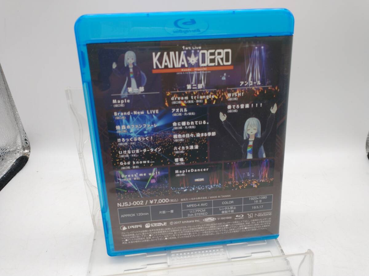 にじさんじ 樋口楓 1st Live KANA-DERO Blu-ray Disc_画像2