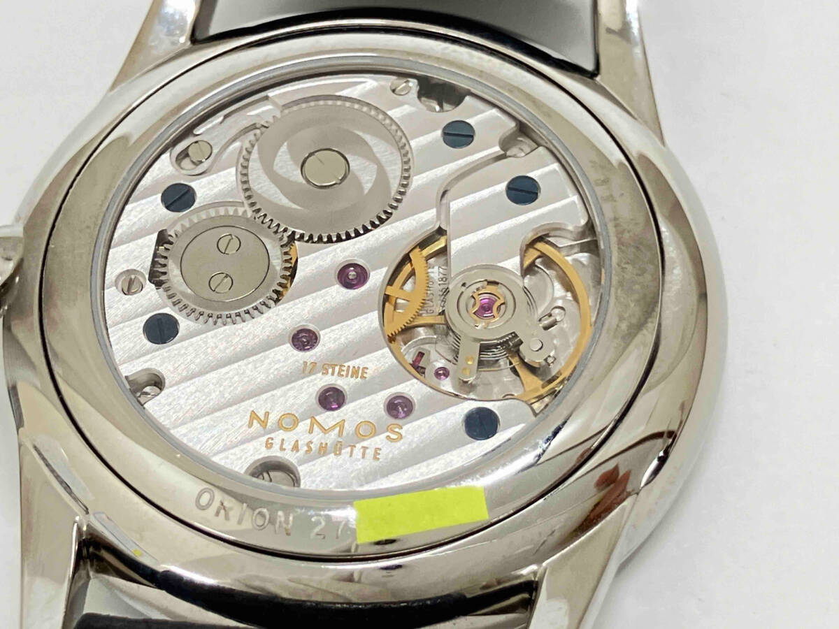 本当に信頼出来る店 ORION NOMOS ORIA3GW2 ノモス シャンパンゴールド 27*** 309 ノモス