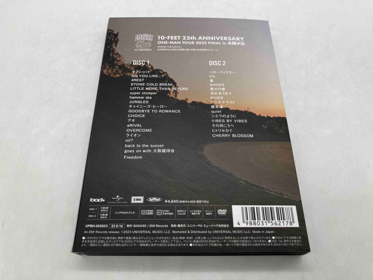 DVD 10-FEET 25th ANNIVERSARY ONE-MAN TOUR 2022 FINAL in 太陽が丘 2枚組の画像3