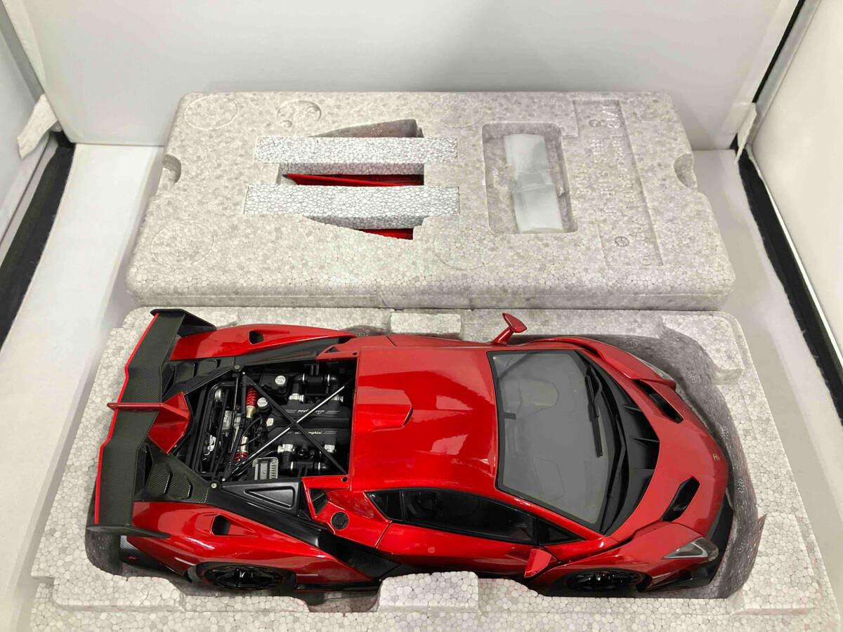 7000円 現状品 AUTOart 1/18 ランボルギーニ ヴェネーノ (レッド 7000円 現状品 AUTOart 1/18 ランボルギーニ ヴェネーノ (レッド