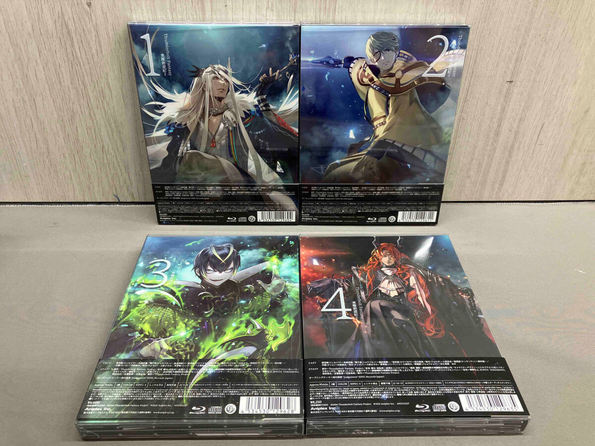 【※※※】[全4巻セット]Thunderbolt Fantasy 東離劍遊紀3 1~4(完全生産限定版)(Blu-ray Disc)_画像3