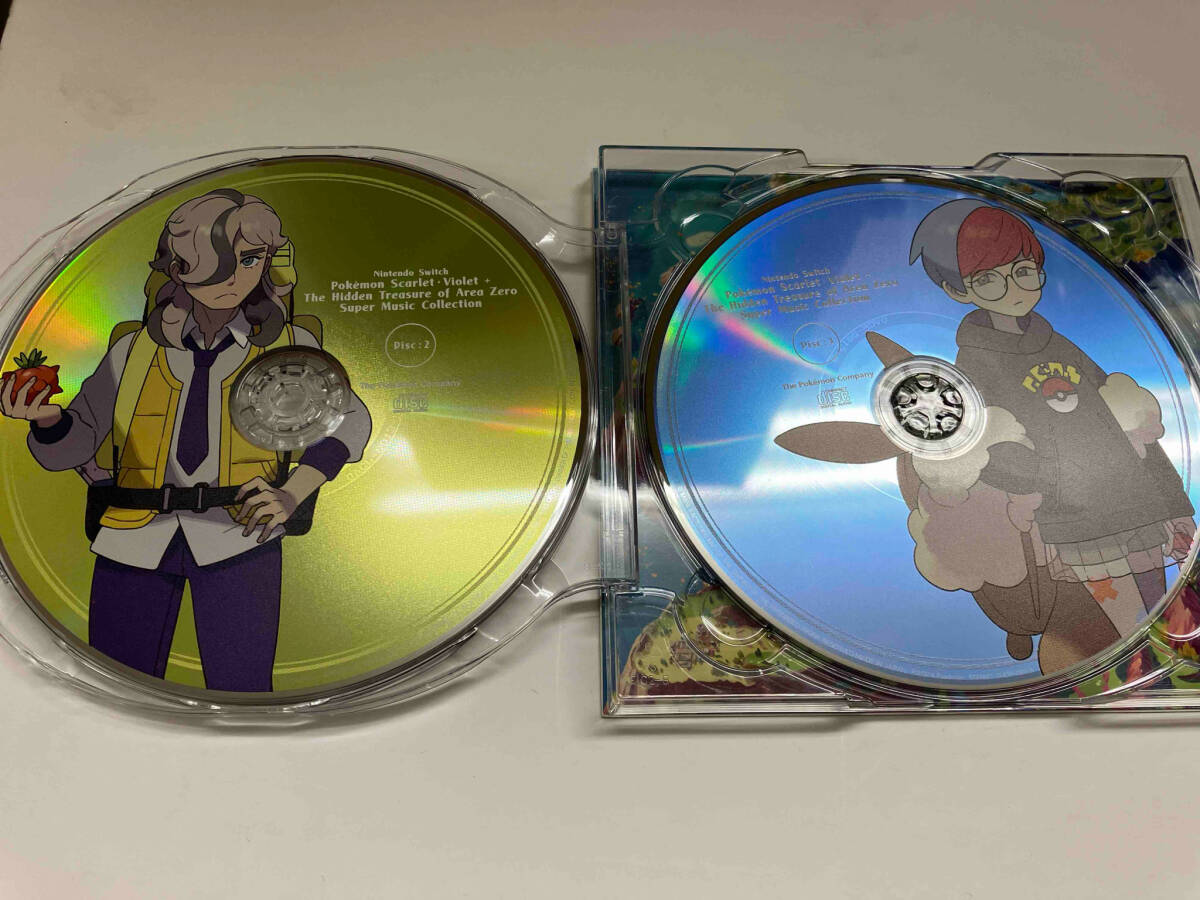(ゲーム・ミュージック) CD Nintendo Switch ポケモン スカーレット・バイオレット + ゼロの秘宝 スーパーミュージック・コレクションの画像4