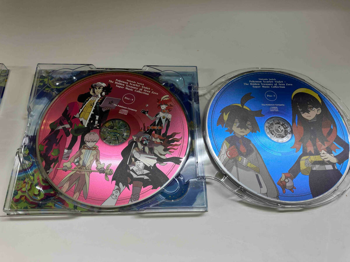 (ゲーム・ミュージック) CD Nintendo Switch ポケモン スカーレット・バイオレット + ゼロの秘宝 スーパーミュージック・コレクションの画像5
