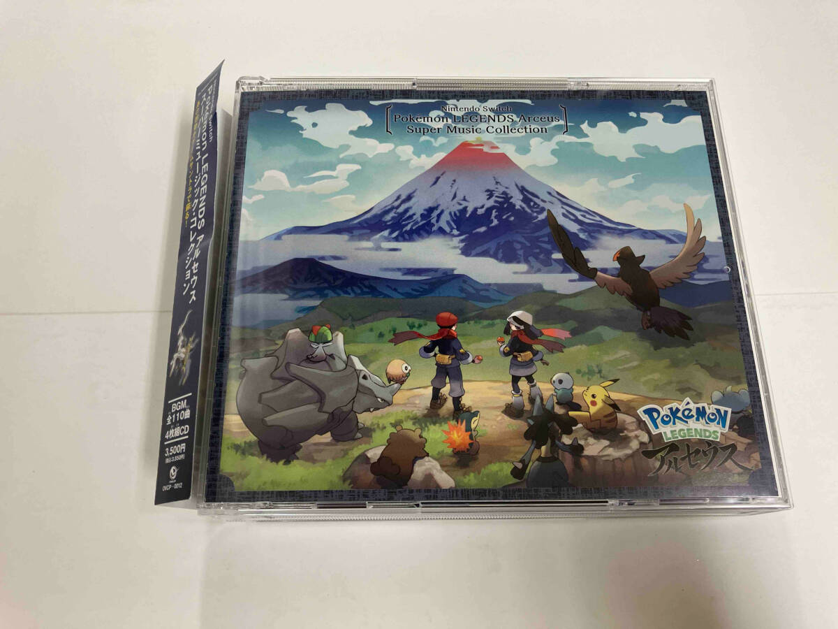 (ゲーム・ミュージック) CD Nintendo Switch Pokemon LEGENDS アルセウス スーパーミュージック・コレクション_画像1