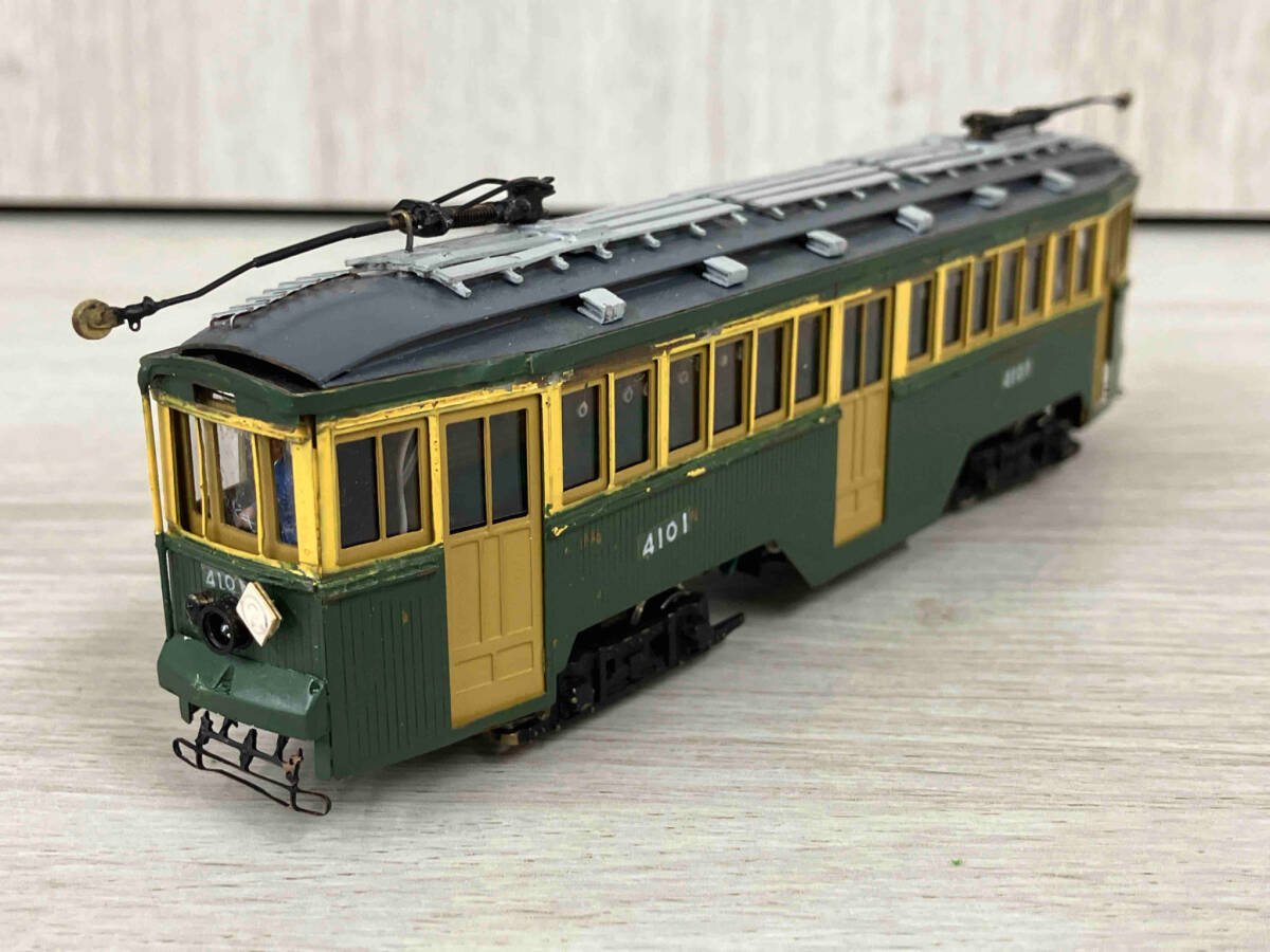 メーカー不明】HO 東京市電 4100形 路面電車 - 私鉄電車 メーカー不明】HO 東京市電 4100形 路面電車 - 私鉄電車