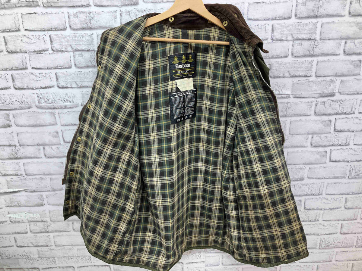 BARBOUR 1980s BEAUFORT 3ワラント その他ジャケット カーキ オリーブ 店舗受取可_画像5