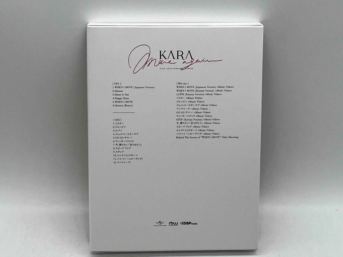 KARA CD MOVE AGAIN-KARA 15TH ANNIVERSARY ALBUM(Japan Edition)(来日記念限定盤)(Blu-ray Disc付)の画像3