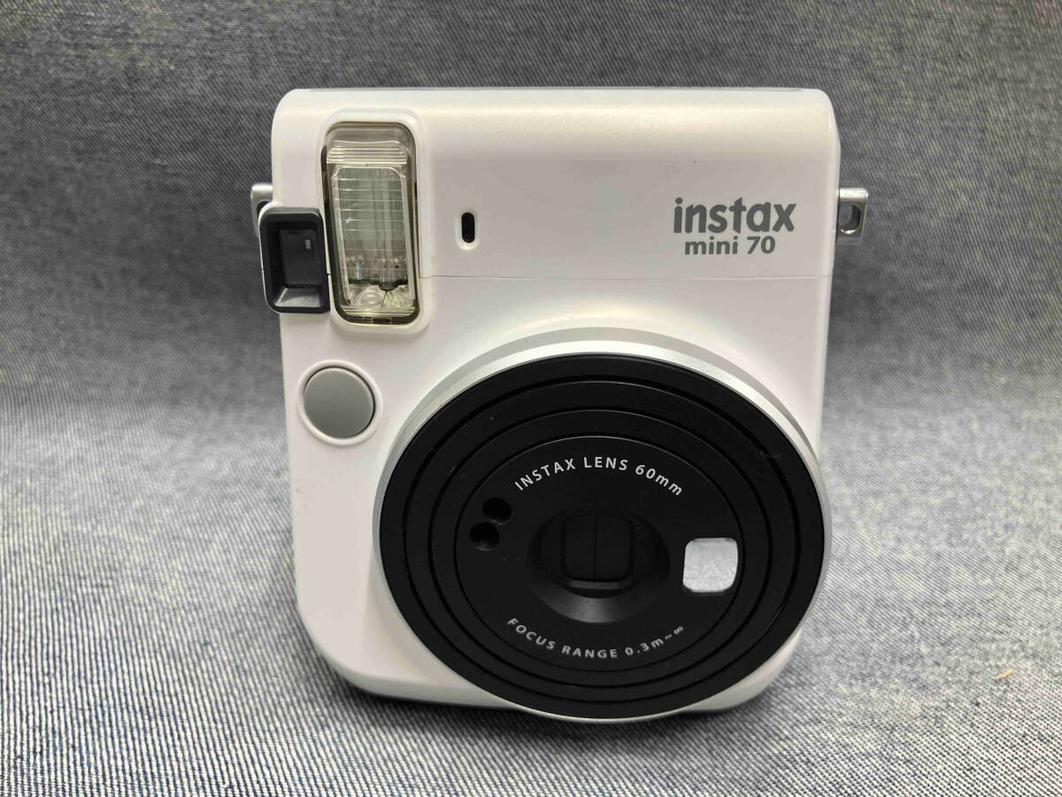 FUJI FILM instax mini 70 (ホワイト)(チェキ) APS/コンパクトカメラ(12-06-04)の画像1