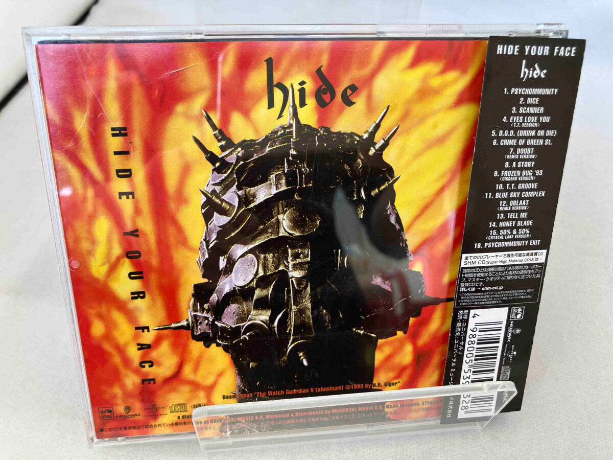 帯あり hide CD HIDE YOUR FACE(SHM-CD)の画像2