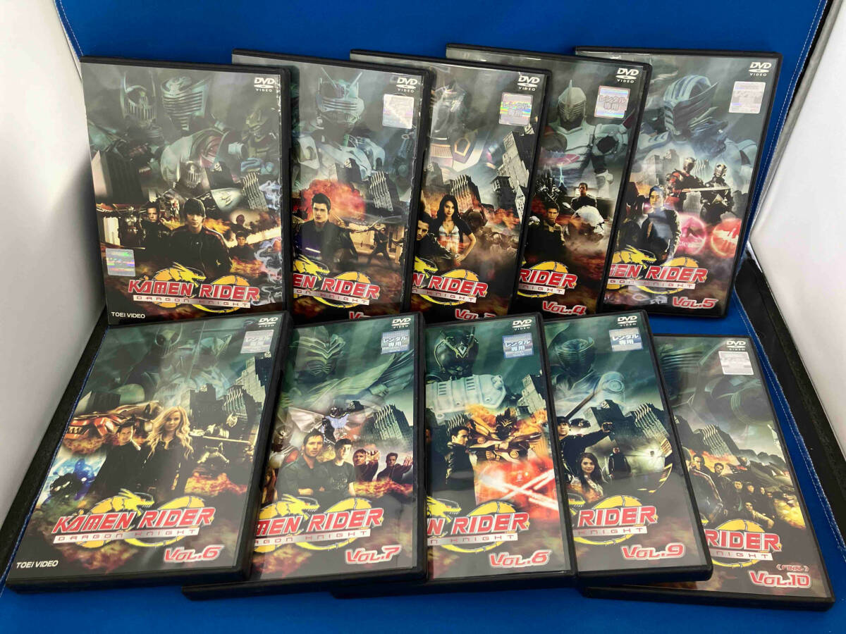 DVD 仮面ライダー ドラゴンナイト 全巻セット 1〜10巻セット レンタル落ちの画像2