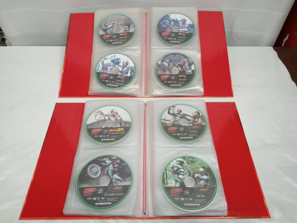 ジャンク DVD デアゴスティーニ 仮面ライダー DVD コレクション vol.1〜vol.92 セットの画像4
