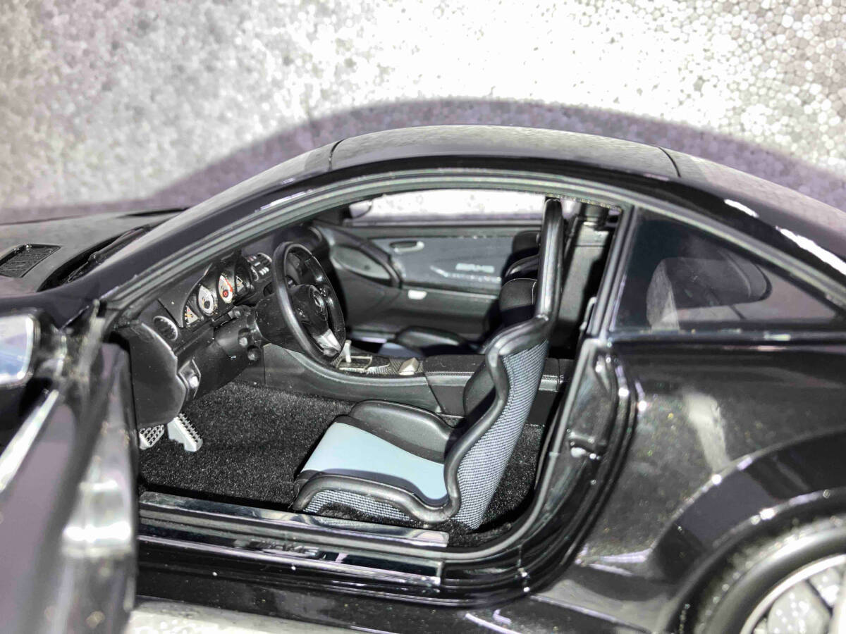 現状品 ミニチャンプス 1/18 メルセデスベンツ SL 65 AMG ブラック メルセデス・ベンツ特注 ［B66963952］の画像9