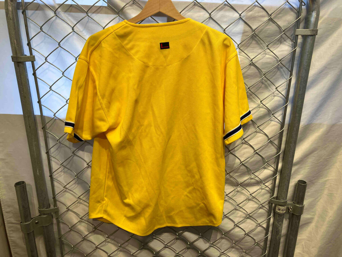 FUBU フブ ベースボールシャツ Mサイズ イエロー 店舗受取可_画像2